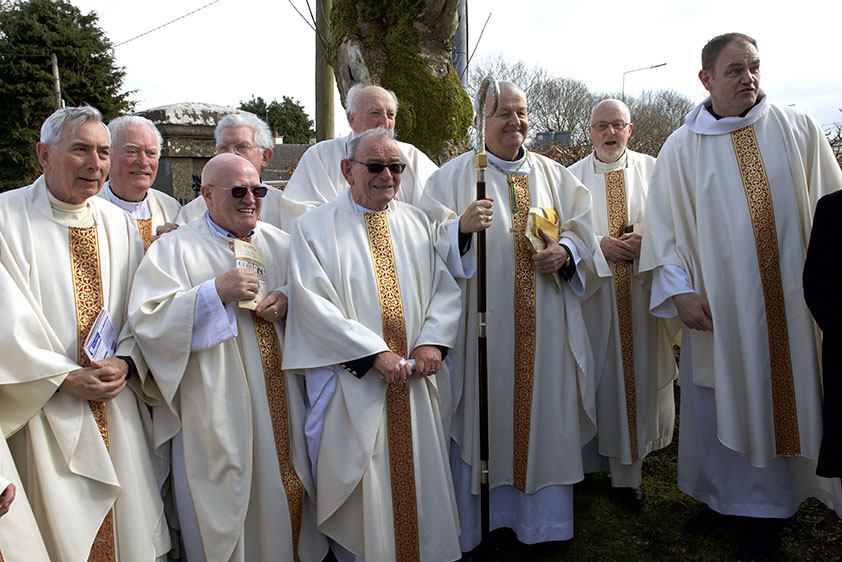 Columban Centenary celebration at Shrule with Bishop Kelly