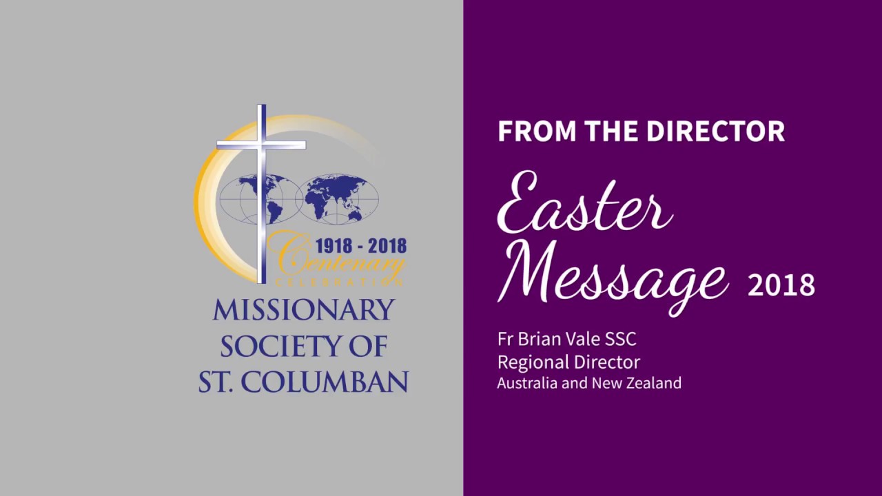 An Easter wish from Columban Fr Brian Vale