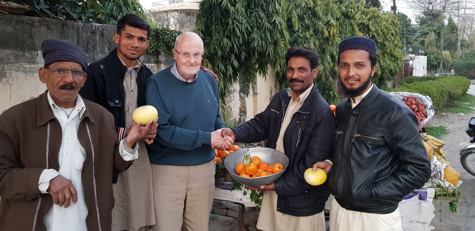Fr Pat returns to Pakistan to research 40 years of Columban mission