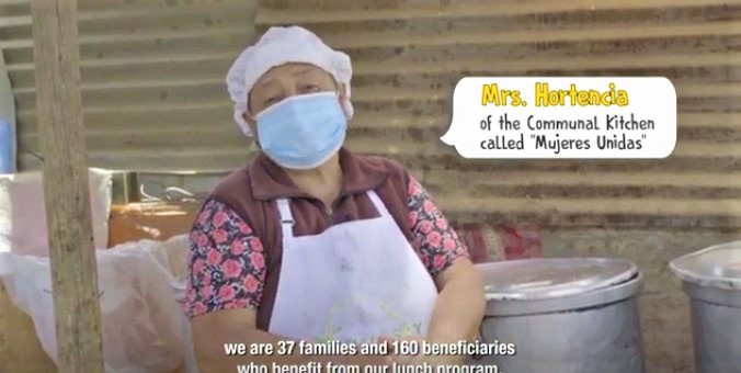Columbans help families struggling amid pandemic in Peru