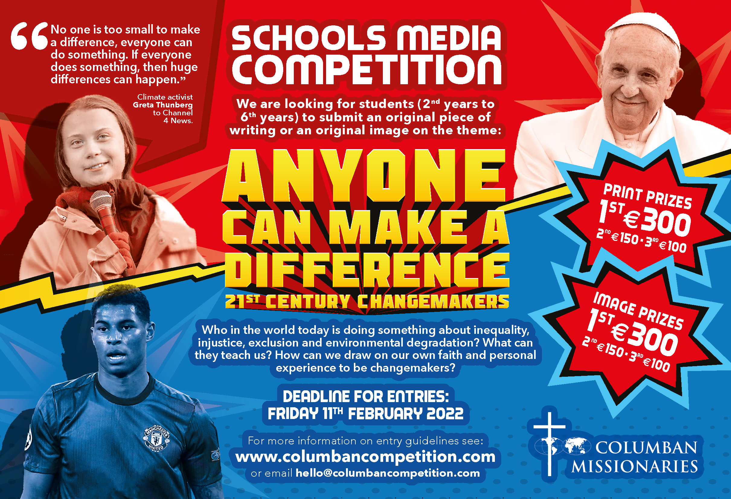 Winners Announced in 2022 Columban Schools Competition