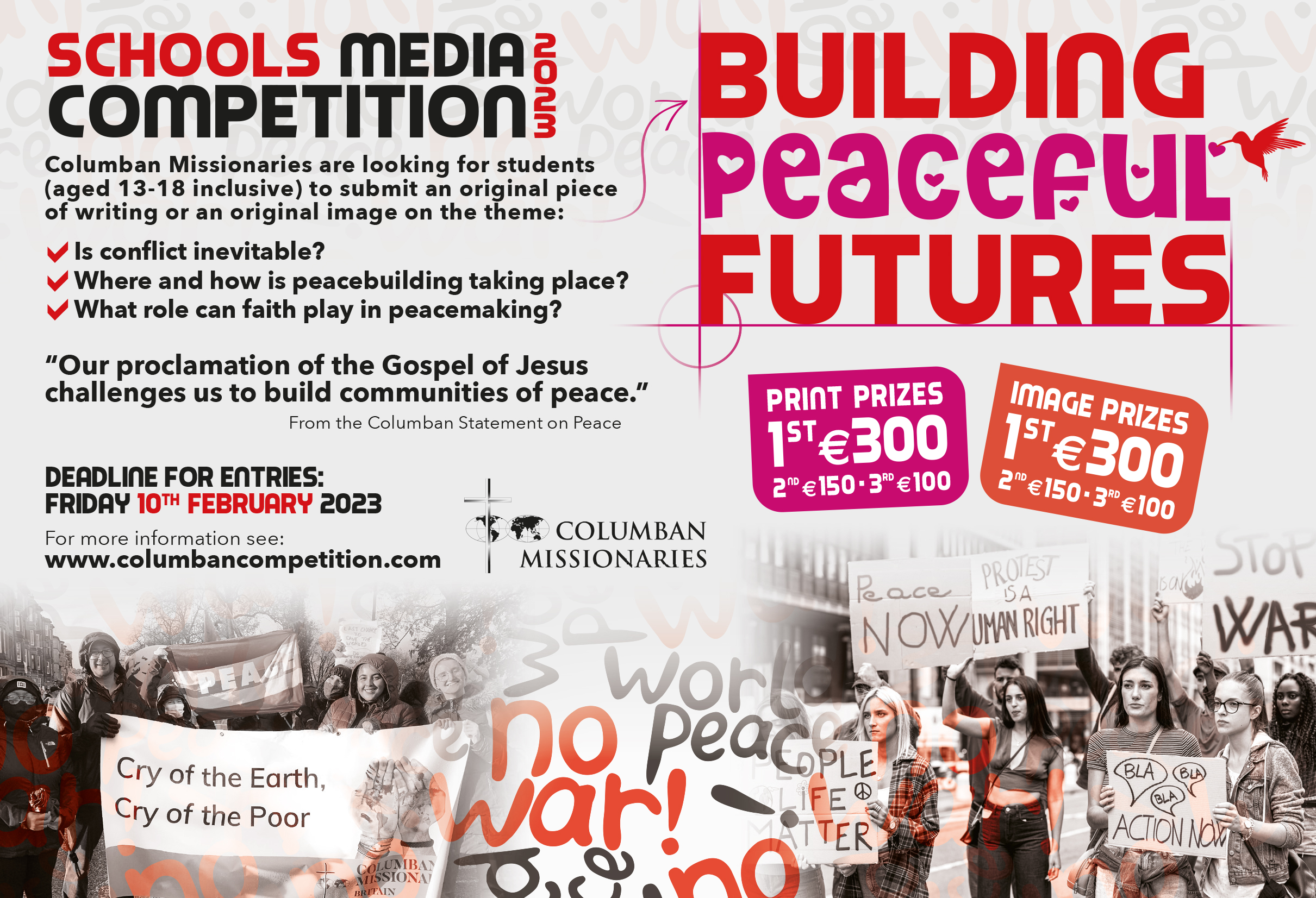 Building Peaceful Futures: Columban Schools Media Competition