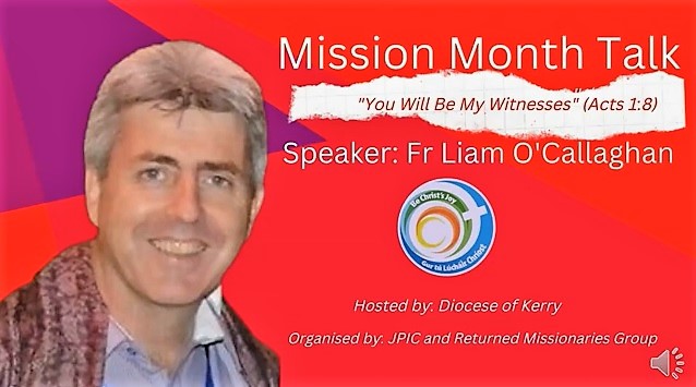 Diocese of Kerry’s Webinar with Fr Liam O’Callaghan SSC