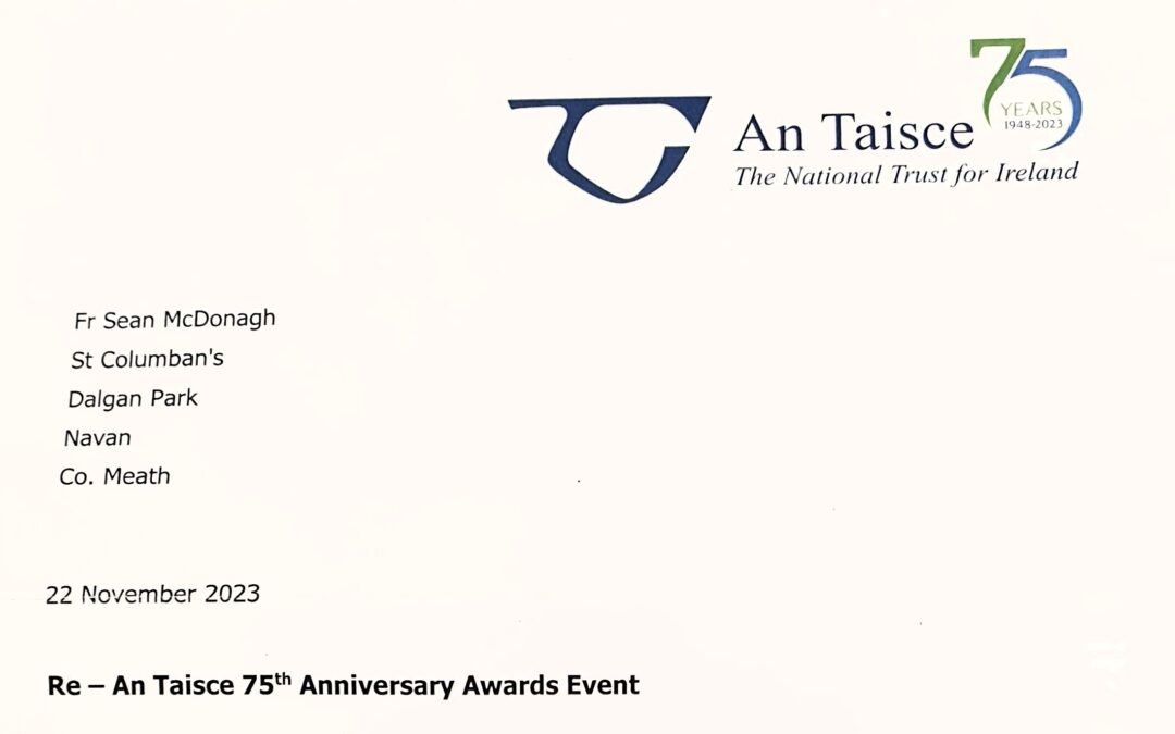 An Taisce Honours Fr Seán McDonagh