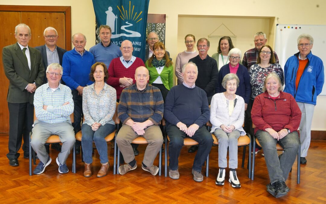 First Official Walk of the Columban Way in Ireland