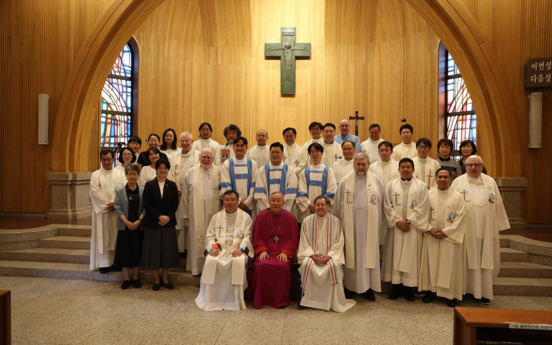 Joy as Three Columbans Ordained to the Diaconate