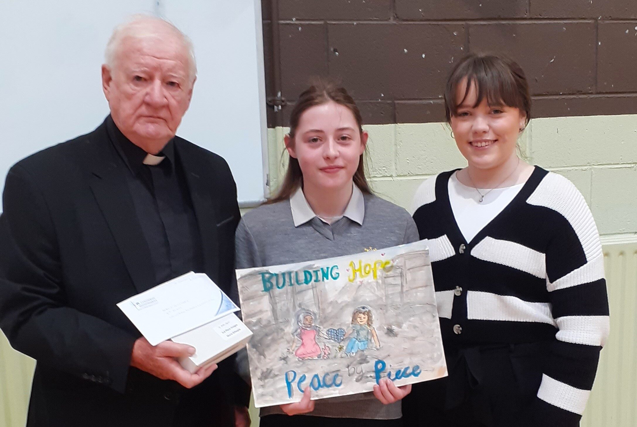 Fr Oliver McC at St Columba’s College, Stranorlar