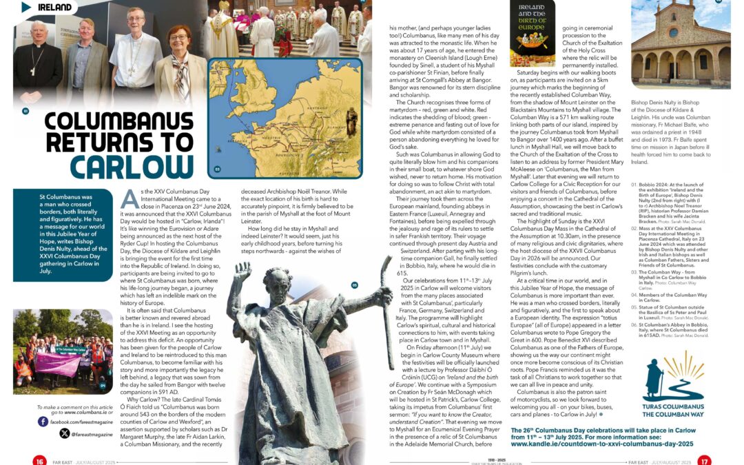 Columbanus Returns to Carlow
