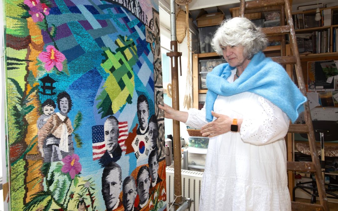 Tapestry Weaves Story of Columban Martyrs