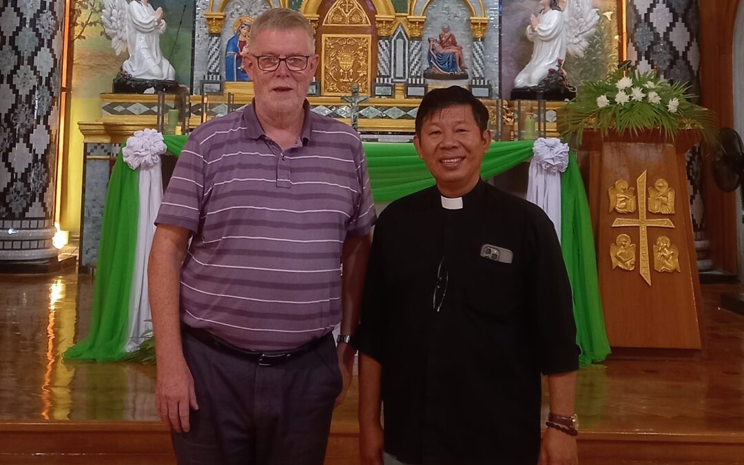 Renovation of Cathedral of St Columban in Myitkyina