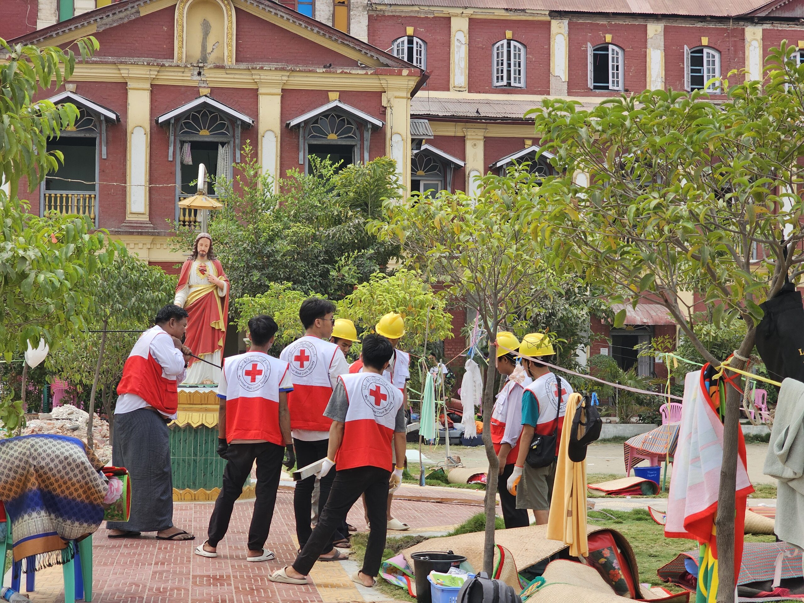 Update on Fr Neil’s Quake Damaged College