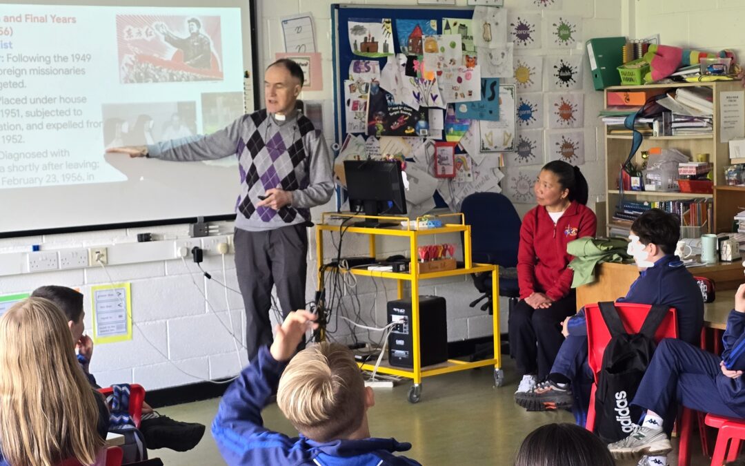 Columban Missionaries Visit Bishop Galvin NS