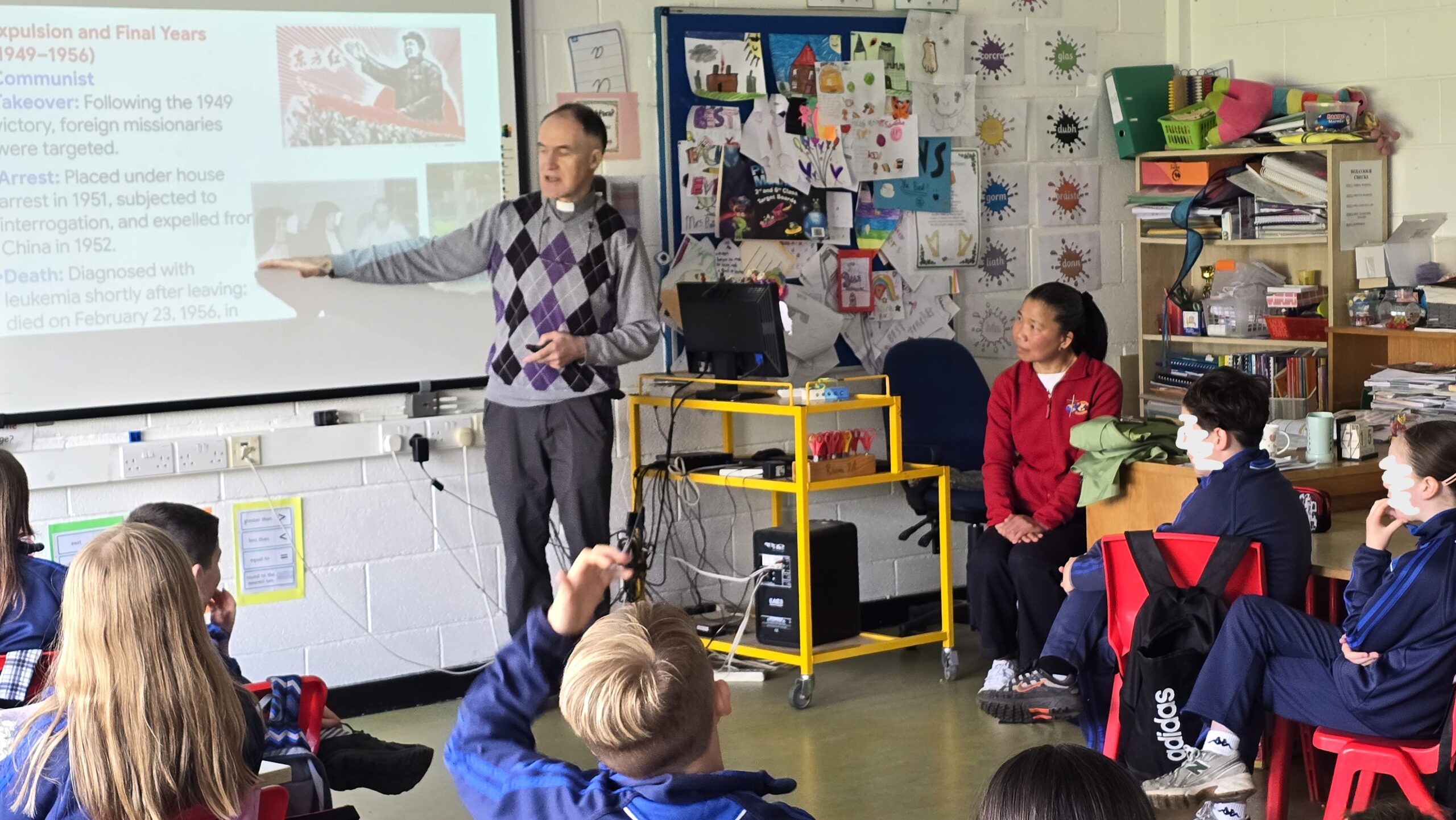 Columban Missionaries Visit Bishop Galvin NS