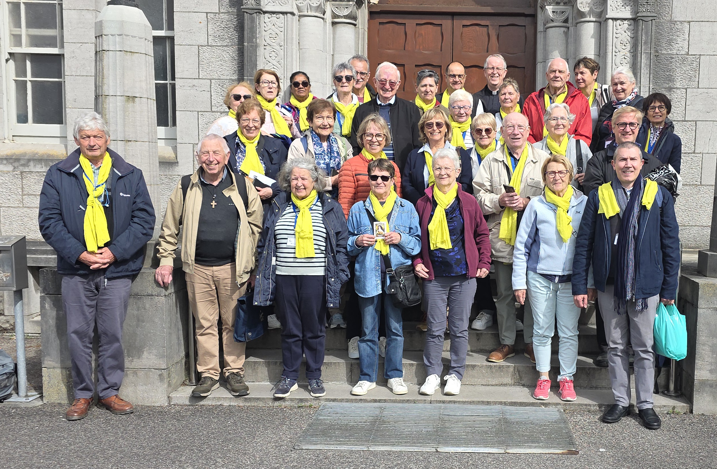 French Pilgrims Visit Dalgan and Magheramore